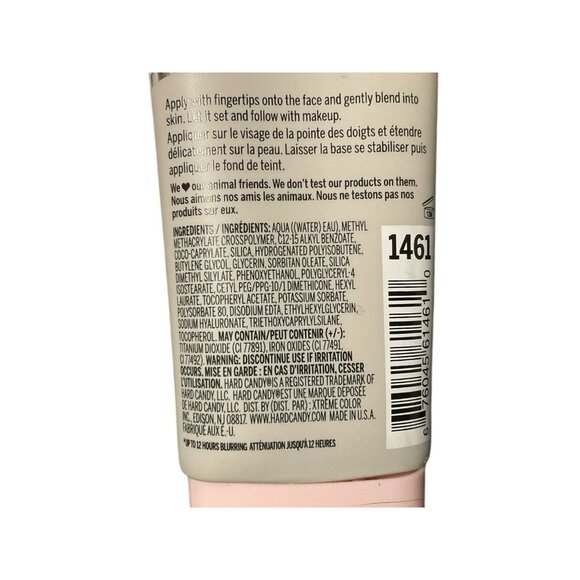 5 Sealed Hard Candy Sheer Envy Blurring Primer 12 Hr Wear Liquid To Powder 1 Oz - Picture 4 of 4